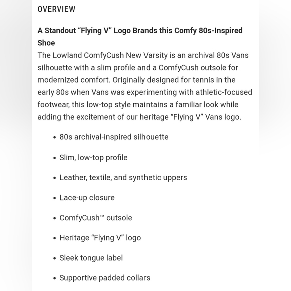 Vans Lowland Comfy Cush *NWT in Box* - Picture 8 of 11